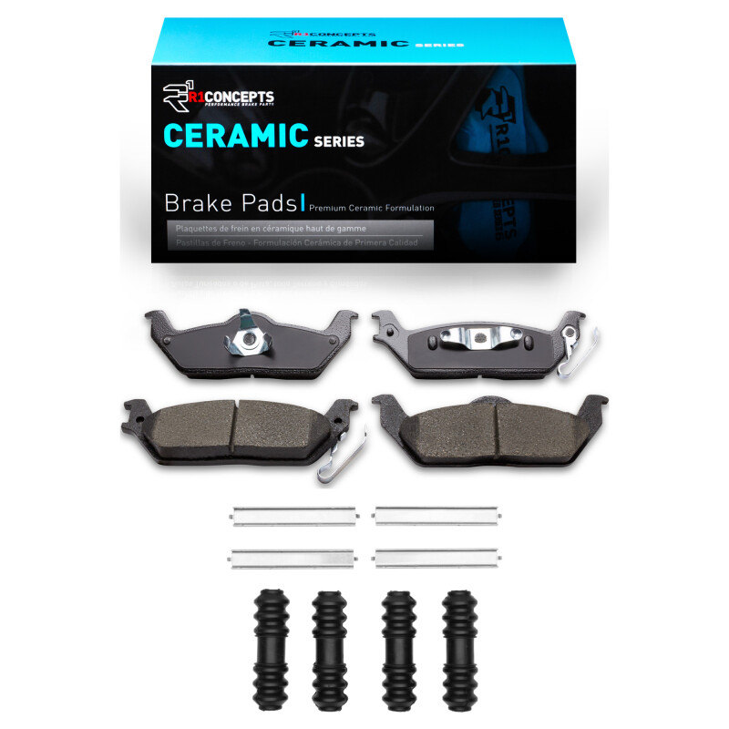 Ford F-150 Brake Pads - Rear - R1 Concepts - Ceramic - `04-`11
